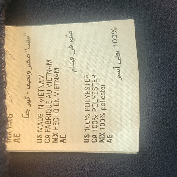 INC. Cold-Shoulder Studded Keyhole-Neck Blouse, Created for Macy's, Size: PXL - Picture 9 of 10